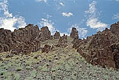 Ladakh - Hemis area famous for the trekking possibilities and for the Hemis Gompa.